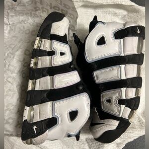 Nike Uptempo Black and White